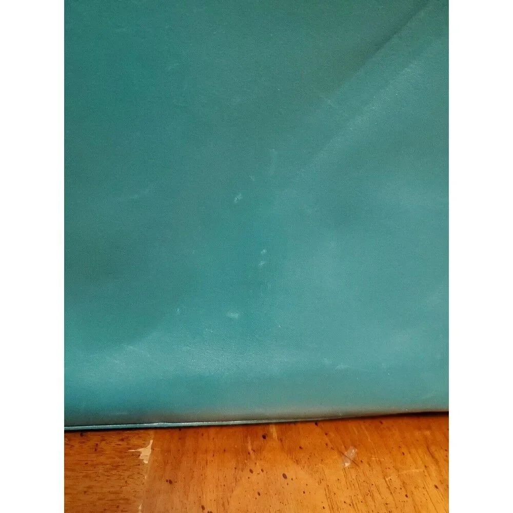 Buxton Turquoise Genuine Leather Reno Laptop Business Woman Travel Tote Large
